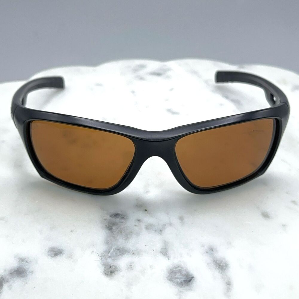 Wiley X WX EN 166 S ASPECT Wrap Full Rim Black Sunglasses Frames Only 60-18-130